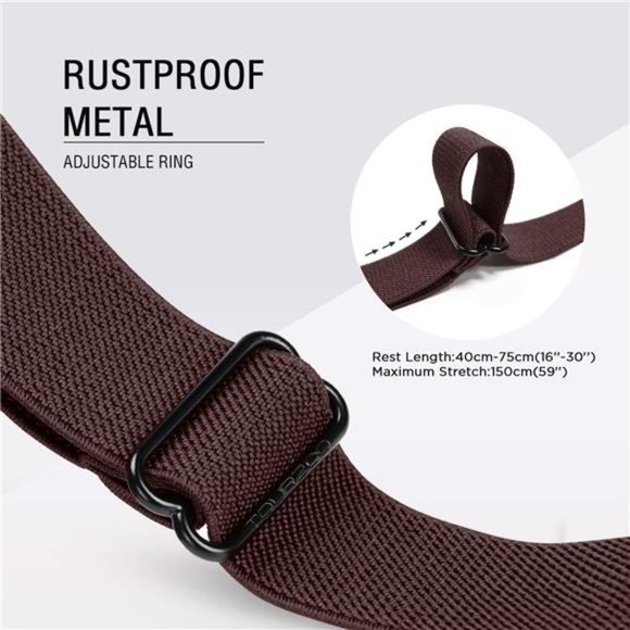 Buckle Free Elastic Belt Invisible No Buckle Stretch Slim Waist Belt For Jean main image 6